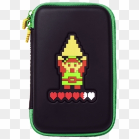 Retro Zelda Hard Pouch For The New Nintendo 3ds Xl, HD Png Download - 8 bit zelda png