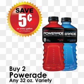 - Powerade, Grape, 32 Oz By Powerade , Png Download - Plastic Bottle, Transparent Png - powerade png