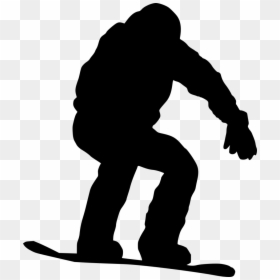 Png Download Snowboarder Silhouette, Transparent Png - snowboarder png