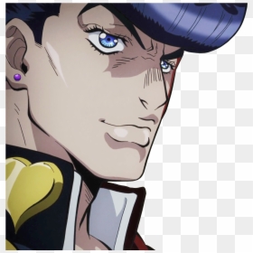 View Samegoogleiqdbsaucenao Josuke Smug Edit , - Jjba Josuke Manga Transparent, HD Png Download - josuke png