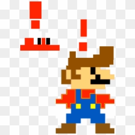 Mario 8 Bits Png, Transparent Png - mario fireball png