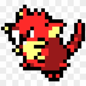 Pixel Art Pokemon Charmander, HD Png Download - raticate png