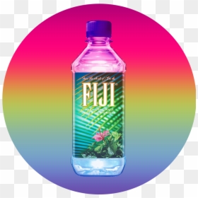 The Circle Of Fiji - Old Fiji Water Bottle, HD Png Download - fiji water bottle png