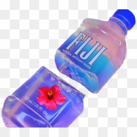 Transparent Fiji Bottle Png - Vaporwave Png Fiji Water, Png Download - fiji water bottle png