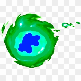Clipart Library Transparent Fireball Green - Green Fireball Png, Png Download - mario fireball png