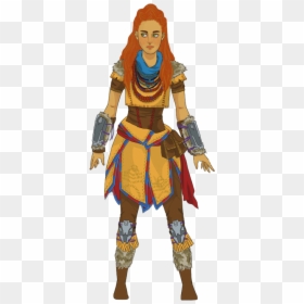Woman Warrior, HD Png Download - aloy png