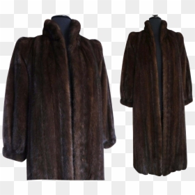 Vintage Fur Coat Png, Transparent Png - fur coat png