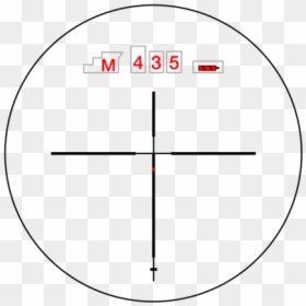 38-dot Oled Reticle - Circle, HD Png Download - target reticle png