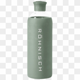 Glass Water Bottle, Combat Green - Water Bottle, HD Png Download - fiji water bottle png