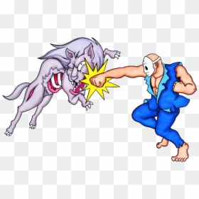 Rick Punching A Zombie Dog In The Face - Splatterhouse Clip Art, HD Png Download - rick face png
