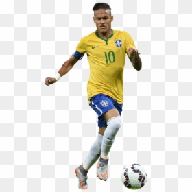 Brazil Fifa Neymar Render World Cup National Clipart - Neymar Brazil Transparent Background, HD Png Download - neymar brazil png