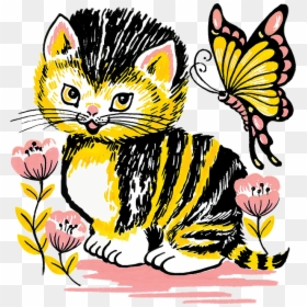 Cat, Kitten, Feline, Animal, Pet, Cat Face, Feline - Victorian Cats With Transparent Background, HD Png Download - kitten face png