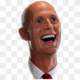 Personrick Scott"s Happy Pencil Face As Seen On Lastweektonight - Florida Gov Rick Scott, HD Png Download - rick face png