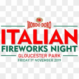 Tickets For Italian Fireworks Night At Gloucester Park - Oval, HD Png Download - red fireworks png