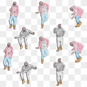 Transparent Drake Hotline Bling Png - Drawing Of Hot Line Bling, Png Download - drake hotline bling png