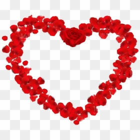 Heart Rose Png Image Transparent - Heart Transparent Pic Frame, Png Download - gothic heart png