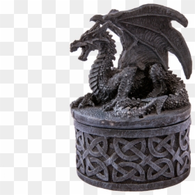 Dragons, Jewelry Box, Png, Gothic, Grey, Isolated - Transparent Png Dragon Treasure Transparent, Png Download - gothic heart png