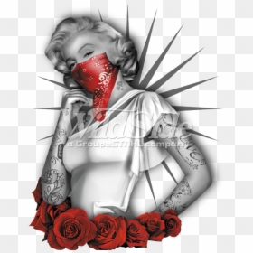 Clip Art Marilyn Roses The Wild - Png Ganster, Transparent Png - gangsta png