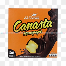 Canastas De Chocolate Rellenas De Rompope, HD Png Download - corona bucket png