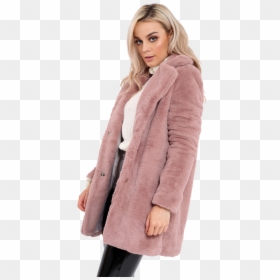 Fur Coat Png Background - Overcoat, Transparent Png - fur coat png