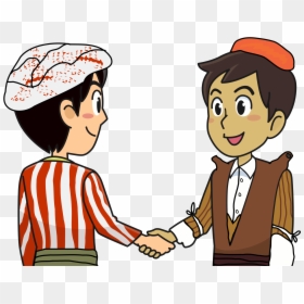 Transparent Boys Png - Person Shaking Hands Clipart, Png Download - danny devito face png