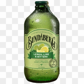 Bundaberg Lemon Lime & Bitters 375ml, HD Png Download - lemon lime png