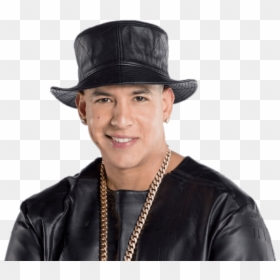 Daddy Yankee Wearing Black Hat - Daddy Y Yankee Png, Transparent Png - ny hat png