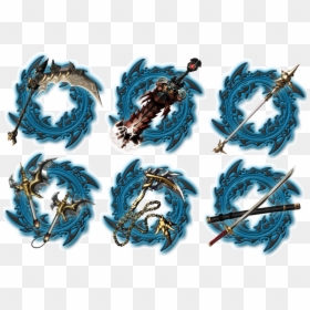 Ninja Gaiden 2 Weapons - All Ninja Gaiden 1 Weapons, HD Png Download - ryu hayabusa png