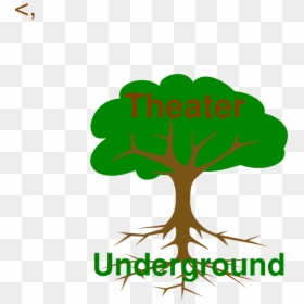 Tree Clip Art, HD Png Download - tree root png