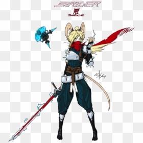 Transparent Strider Hiryu Png - Cartoon, Png Download - ryu hayabusa png