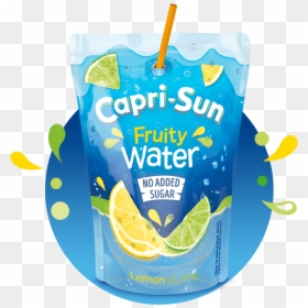 19118-cs Website Hover Fruitywater Lemonlime Splash - Capri Sun Lemon And Lime, HD Png Download - lemon lime png
