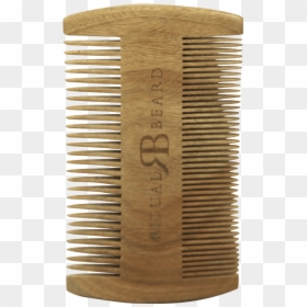 Ritual Beard Sandlewood Beard Comb - Ruler, HD Png Download - barber comb png