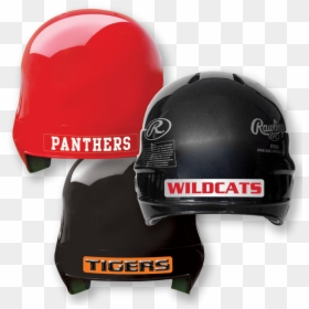 View - Cool Softball Helmet Decals, HD Png Download - panthers helmet png