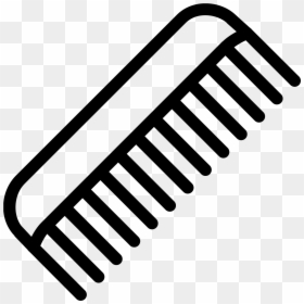 The Comb Is Small With Tons Of Little Sharp Blades - Comb Icon Png, Transparent Png - barber comb png