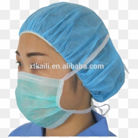 Discount 3ply Disposable Fabric Face Mask Non Woven - Face Mask, HD Png Download - surgical mask png
