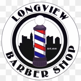Transparent Barber Pole Png - Urban Barber Shop Logo, Png Download - barber comb png