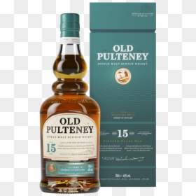 Old Pulteney 15 Years Old The Maritime Malt Detail, HD Png Download - whisky png