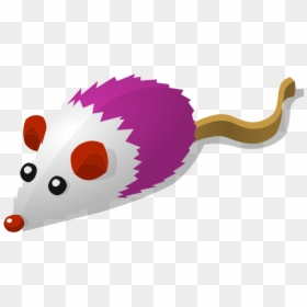 Mice Clipart Cat Toy - Mouse Cartoon Cat Toy, HD Png Download - cat toy png