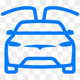 Transparent Cool Car Png - Tesla Model X Icon, Png Download - cool line png