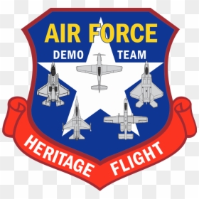 Air Force Demo Team Heritage Flight, HD Png Download - f-35 png