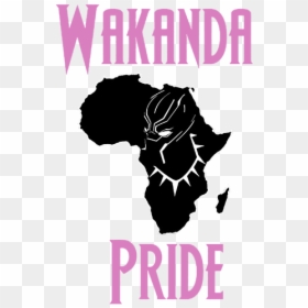 Africa Map T Shirt, HD Png Download - wakanda png