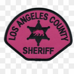 Los Angeles County Sheriff Pink Patch 2018 - Emblem, HD Png Download - sheriff png