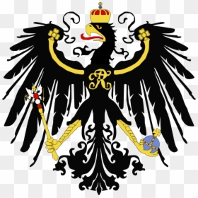 Prussia Flag Clipart Png - Prussian Flag Eagle, Transparent Png - mexican eagle png