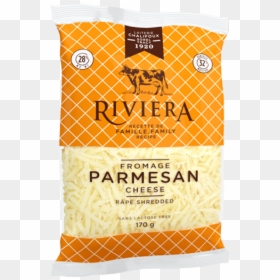 Maison Riviera Shredded Parmesan 170 G - Riviera Fromage, HD Png Download - shredded cheese png