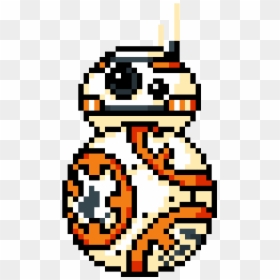 Transparent Bb 8 Png - Pixel Art Star Wars Bb8, Png Download - bb-8 png