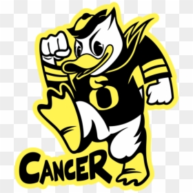 Oregon Ducks Stomp Out Cancer, HD Png Download - oregon ducks png