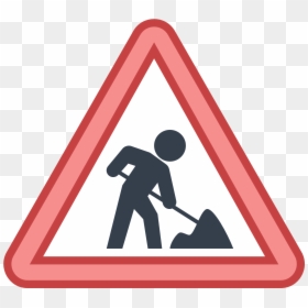 Under Construction Flat Icon, HD Png Download - traffic icon png