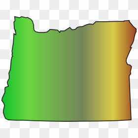 Angle,area,yellow - Oregon Clip Art, HD Png Download - oregon ducks png