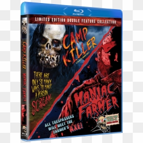 Camp Killer & Maniac Farmer - Blu-ray Disc, HD Png Download - bluray png