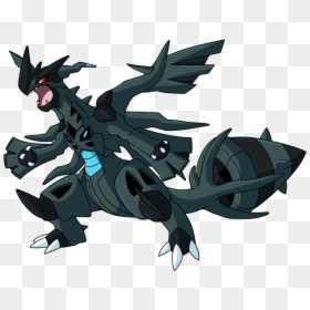 Pokemon Zekrom Plush - Pokemon Zekrom Fusion, HD Png Download - zekrom png